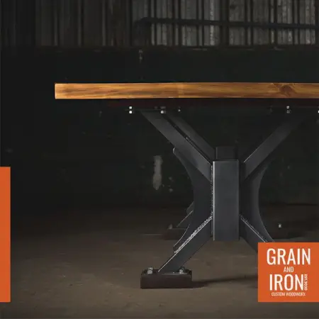 GRAINANDIRON.CO.ZA
The Richardson  Crafted Desk
This rustic look transfor