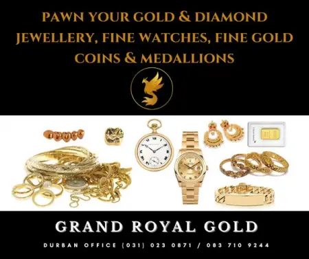 Grand Royal Gold
Professional Buyers and Collateral Loans against Gold  Diamond Jew