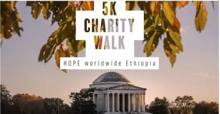 Lace up your sneakers for this 5K walk around the scenic Tidal Basin in Washington, DC. 