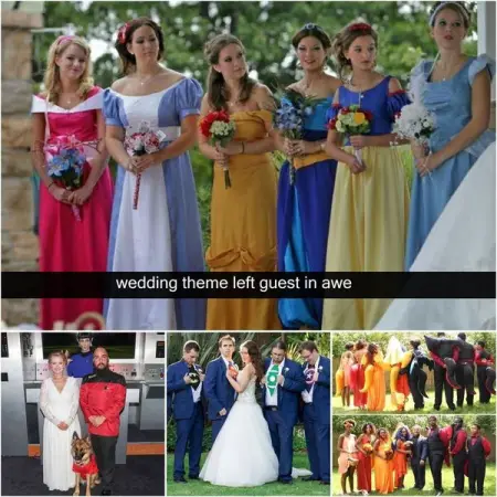 Extremely cringey and nerdy wedding themes, these are the weirdest weddi