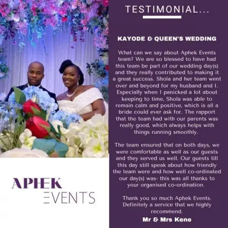  C L I E N T F E E D B A C K 

testimonial clientfeedback clientreview weddings luxurywedd
