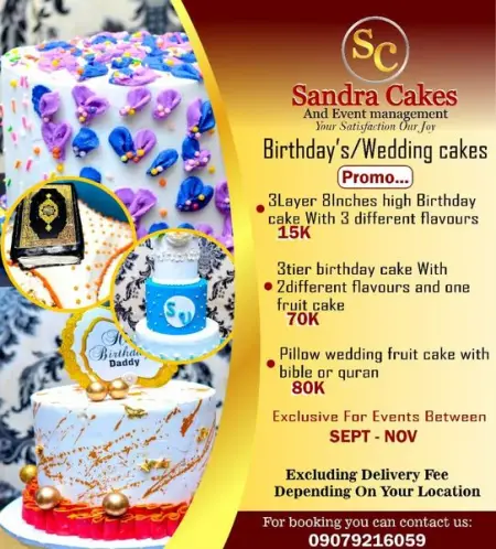 SPLASH PROMO ON CAKE
Do you have an upcoming event birthday, wedding, engagement, dinn