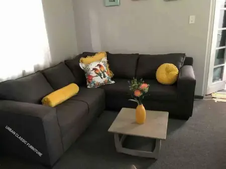 Brand New Classic Corner Couches - R4.00

Dimensions  2,3m x 2,2m
 Availabl