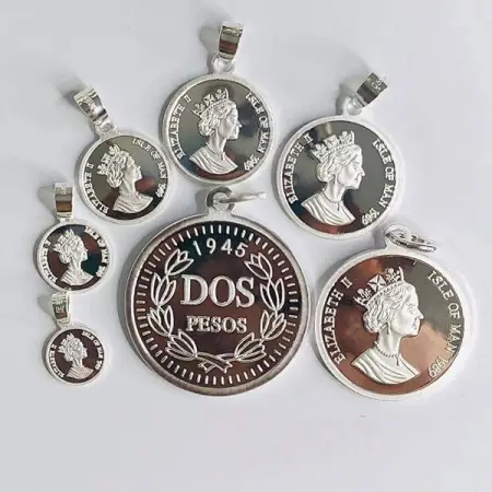 Helloice Queen Elizabeth II Coin Silver Pendant
Buy 1 get 1 free with code FREE
Tap to s