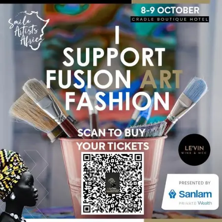 Smile Artists Africa is hosting an art meets fashion auction to raise fun