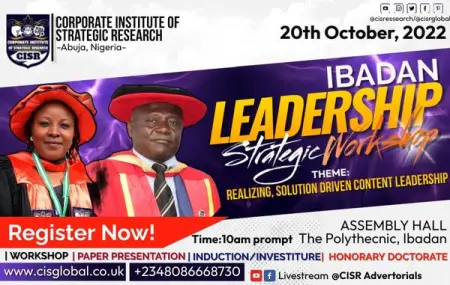 Corporate Institute of Strategic Research is inviting application into di