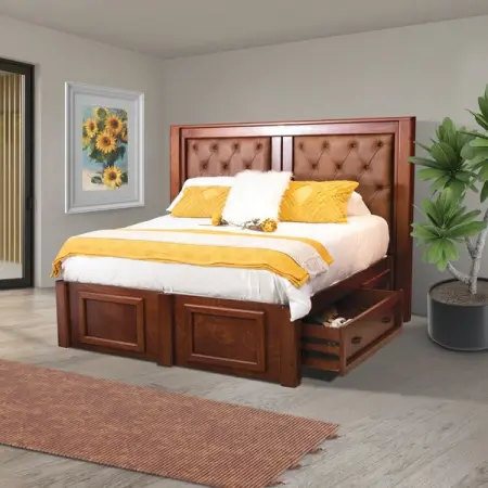 TRUEWOODFURNITURE.CO.ZA
Shoe Drawer Bed with Buttoned Padding
Shop Now
 