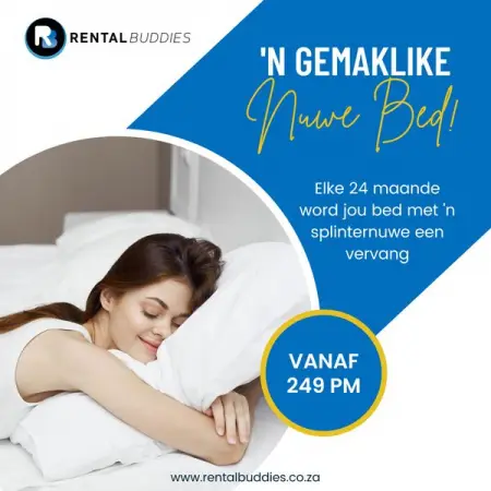Kry n nuwe bed vanaf R249 pm. Kom ons wees eerlik om n gemaklike goeie nagrus te kry, 