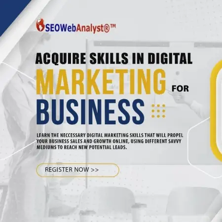 SEOWEBANALYST.COM
Registration closes soon!
Apply Now
 