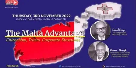 Everything You Need to Know About the Malta Advantage.

Kindly Click the Link Below to Regis