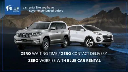 Zero worries with Blue Car Rental!

 Modify your booking at any time
 Online Payment 