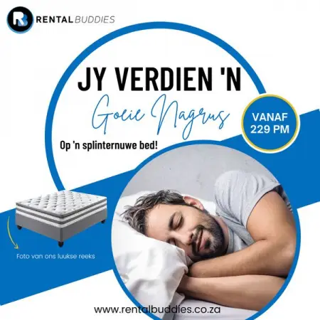 Kry n nuwe bed vanaf R229 pm. Kom ons wees eerlik om n gemaklike goeie nagrus 