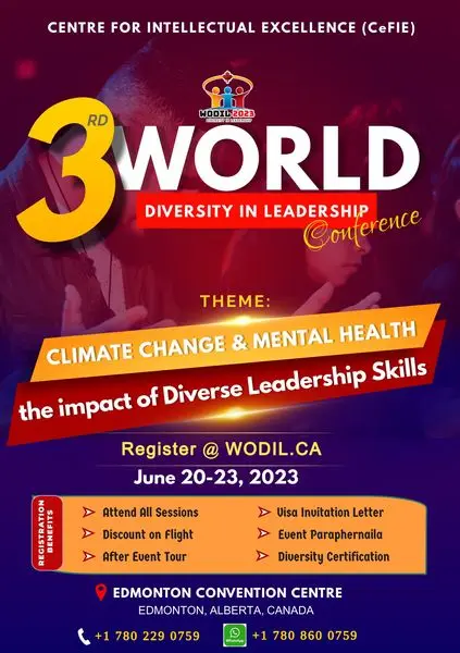 The World Diversity in Leadership Conference will take place from June 20-23, 2023 