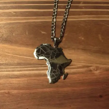 AFROOJEWELRY.COM
Silver Africa Necklace
Wear your pride
Shop Now
Wear your pride