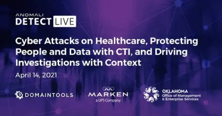 Join us at DetectLIVE sponsored by DomainTools! This virtual event will feature speak