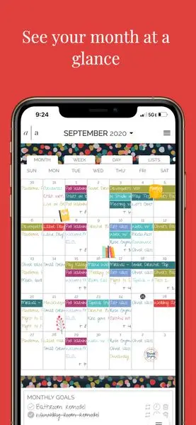 See your month at a glance
Learn More
 