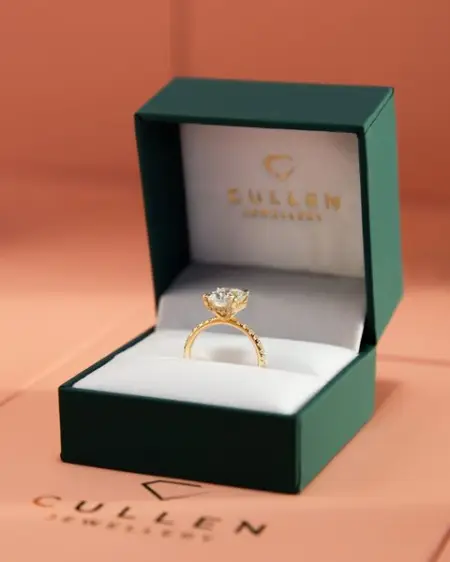   My finance got my engagement ring from Cullen so it made sense to me to go 