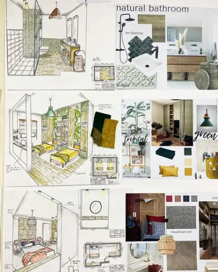 Planche dambiance suite parentale et chambre enfants.

ispmmarrakech planche