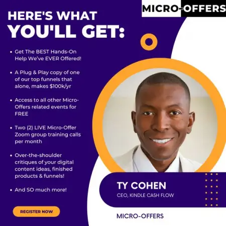 If youve recently shown interest in parts 1  2 of our Micro-Offers Masterclass with 