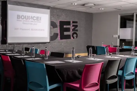 BOUNCEINC.CO.ZA
Private breakaway rooms 
Learn More
 