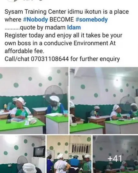 Sysam Training Center around Ikotun is where school leaver, undergraduate and gr