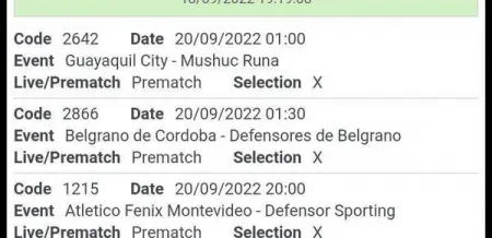 This Booking code is free
Stake with 1k to win 615k tap on the image to join us free
