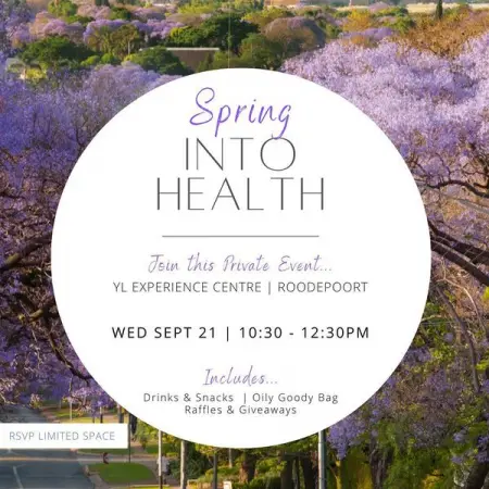 Hey Joburg!

Ready to learn all about essential oils at a FUN and FAST-PACED event?

Join u