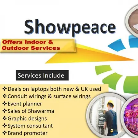In Showpeace service  produces good quality shawarma, supplies indoor and outdoor ser