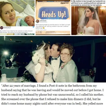 A bad mother-in-law is a gift from Satan. Here are stories people shared ab