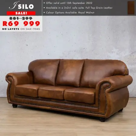 WWW.LEATHERGALLERY.CO.ZA
ISILO 321 LEATHER SOFA SUITE
Shop Now
 