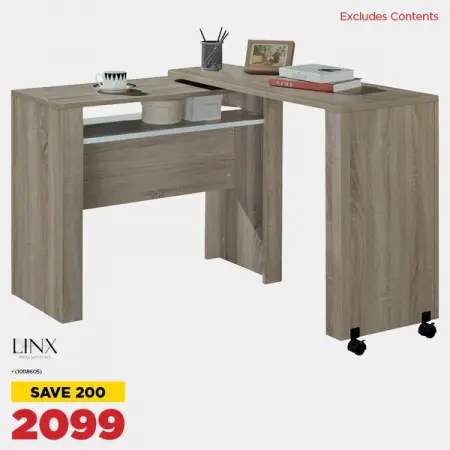 HIFICORP.CO.ZA
Linx Nevada Workdesk Sonoma
Oak And White
Shop Now
Oak And White