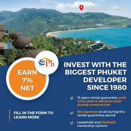 Secure your financial future with the biggest developer in Phuket, Thaila