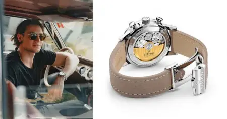 The two most striking design features of this vintage model are the origina