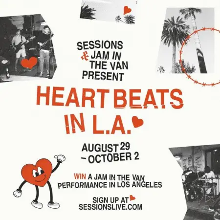 Im playing Heartbeats in L.A.on SessionsWeek Five at September 26, 1430 . Follow me t