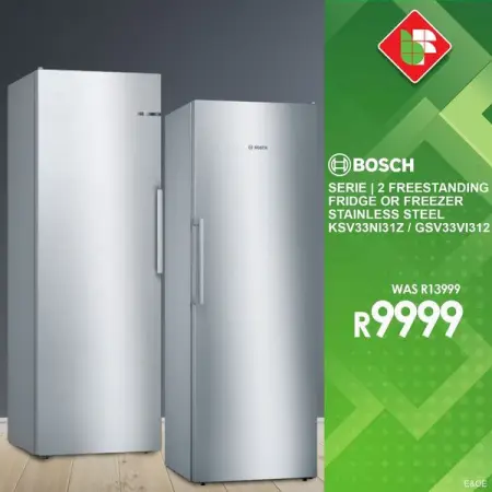 BAWASFURN.COM
Bosch Freestanding Fridge or Freezer
Shop Online, or instore
Shop Now
Sh