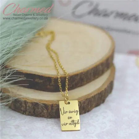 FB.ME
Engraved Pendants
A stunning addition to your jewellery collection
Sign