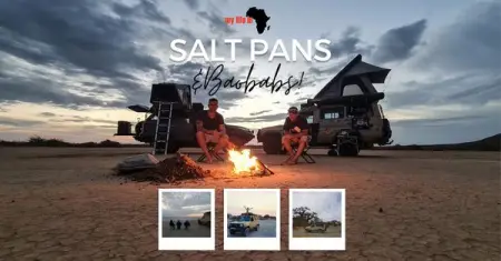 - Salt Pans  Baobabs -

 R10 999 Per Person Sharing
 R12 999 Single Supp