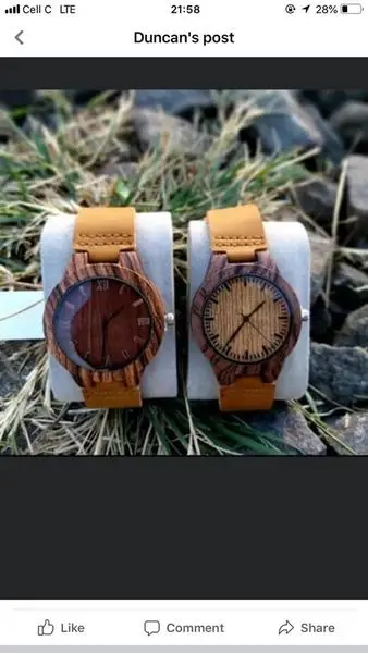 We provide you with all your vintagewooden wrist watches for both males and femal