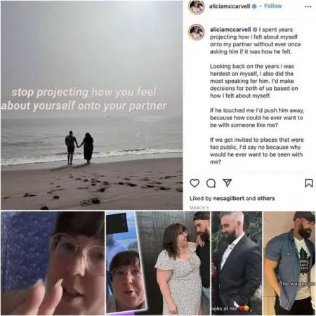 TikToker Alicia Mccarvell came under intense scrutiny for posting a cute video of h