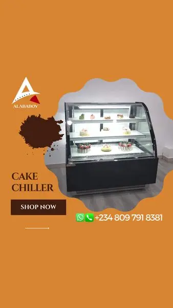 API.WHATSAPP.COM
Cake Display Chiller
Available in 4ft and 5ft width sizes
Se