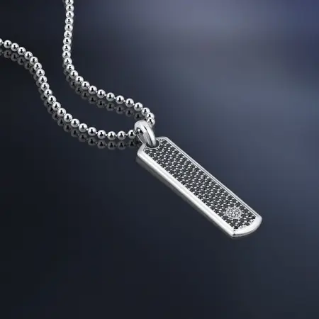 ATOLYESTONE.COM
Necklaces
Atolyestone crafted the perfect mens necklace by combining beaut