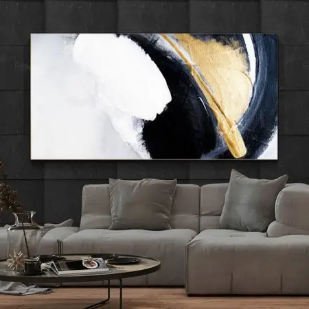 GAMMAMADE.COM
Black, White And Gold Abstract Art
Shop Now
 
