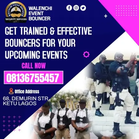 Bringing order to your events, Your Security, Our Priority.
We are your one-stop sho