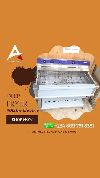 API.WHATSAPP.COM
Commercial Deep Fryer
Available in Gas or Electric Models
Sen