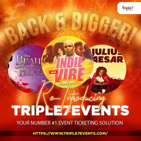 Back  Bigger  like we never left 
Re-introducing triple7eventafrica your