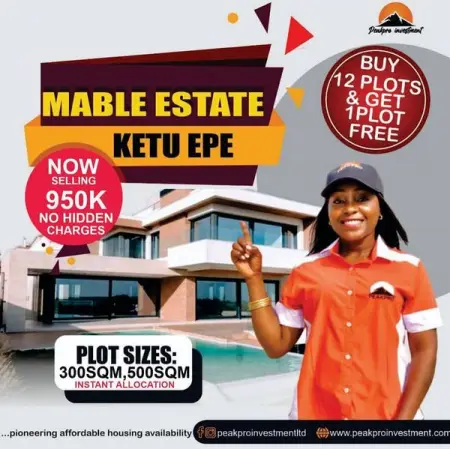 MABLE ESTATE by peakproinvestmentltd

MABLE ESTATE is a well planned estate with top notch a