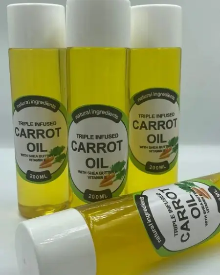 This 200ml of our Triple Infuse Carrot sinks in quickly while nourishing deeply with