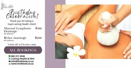 Lasting Health Birthday celebration 
We are running this tremendous Spec