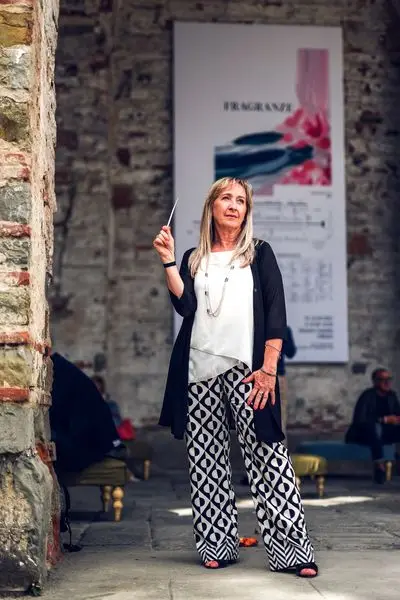 Pitti Fragranze, Florence- September 16, 2022. Moellhausen on ahead at the exhi