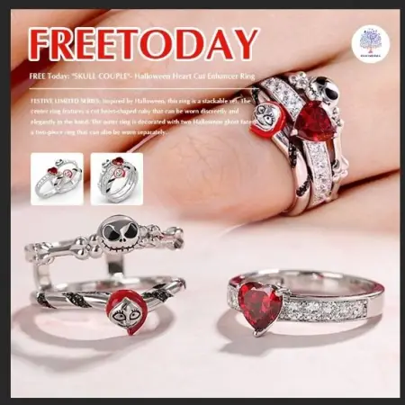 FREE Today ONLY
FESTIVE LIMITED SERIES What a cool ring set! Inspired 